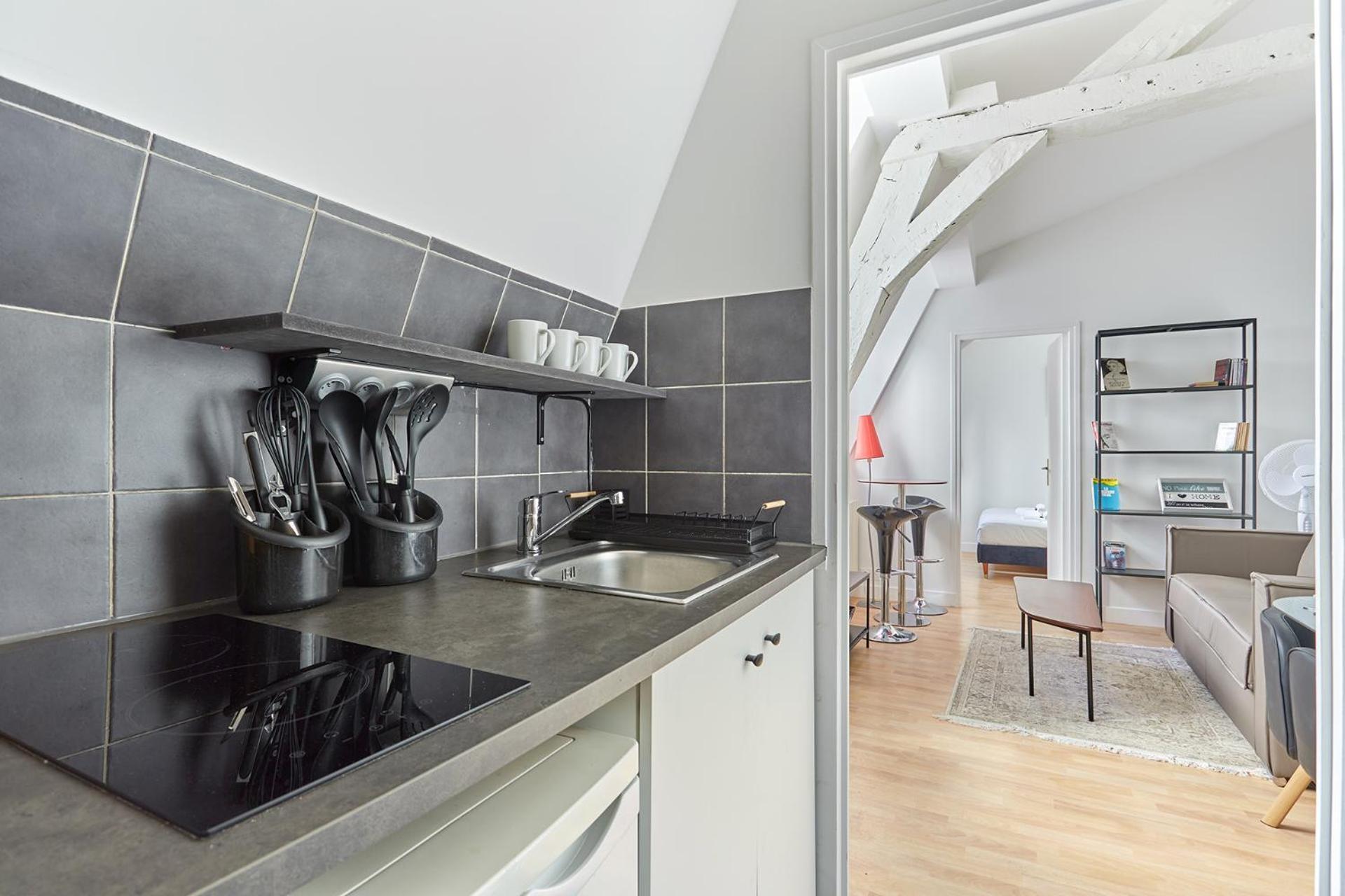 Apartment Charming 1 Bedroom Flat Coeur Du Marais By Prestige *
